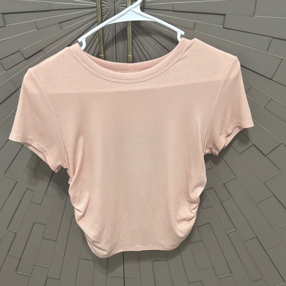 Old Navy Light Pink Short Sleeve Tee